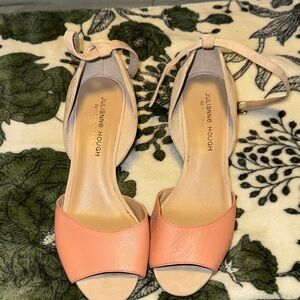 Julian Hough for Sole Society  Women's Wedge Sandals 7M EUC